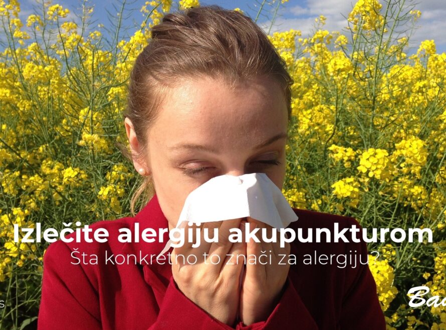 Izlečite alergiju akupunkturom