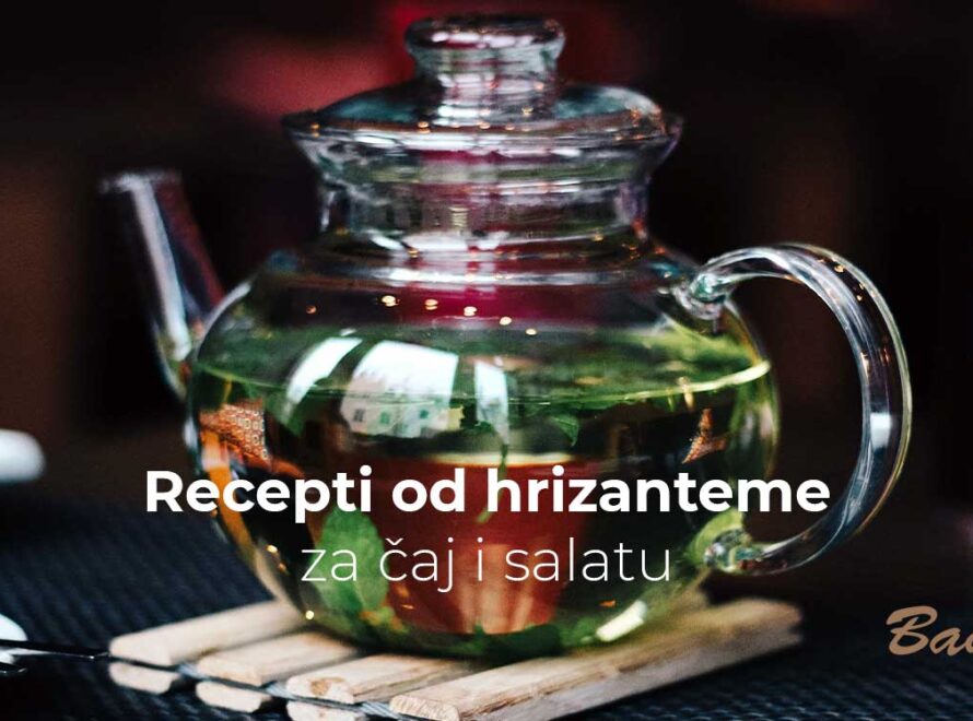 Recepti od hrizanteme za čaj i salatu