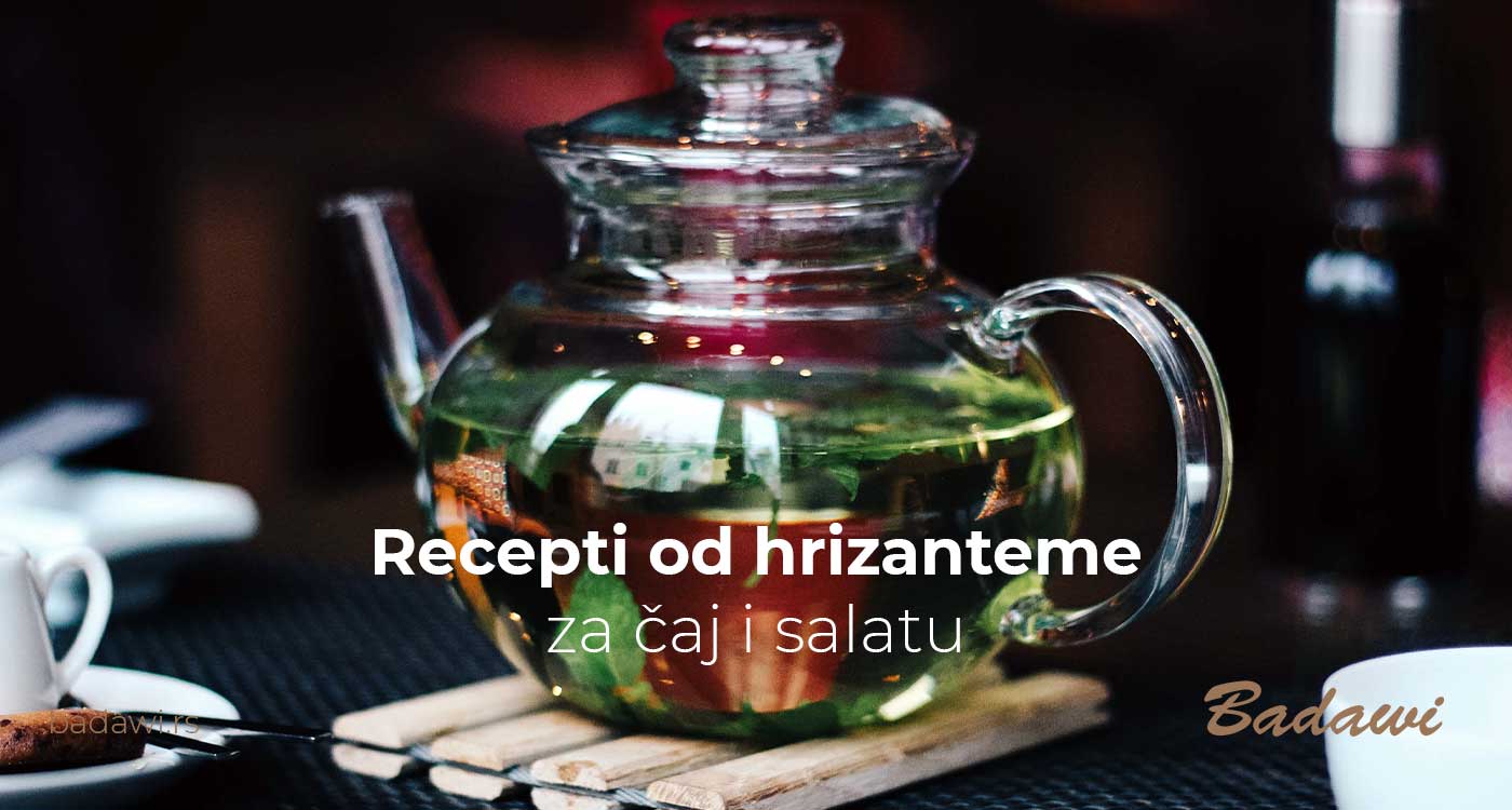 Recepti od hrizanteme za čaj i salatu